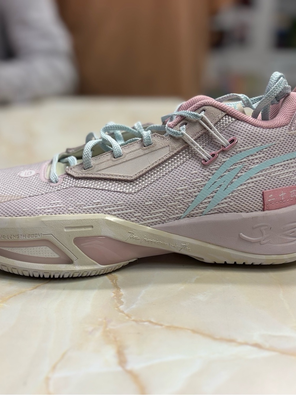 Li-Ning Way of Wade Fission 9 ‘Spring Equinox’ volleyball shoes men 8, Women’s 9